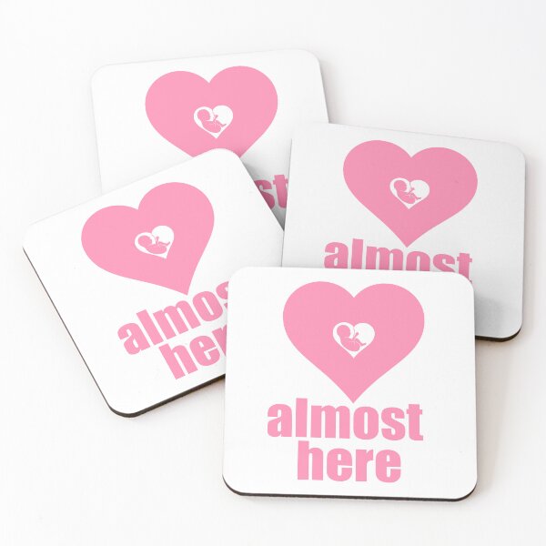 Item preview, Almost Here Embryo and Pink Heart Location Marker designed and sold by The Tinker Man's Daughter.