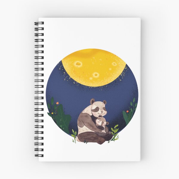 Item preview, Moongazing pandas designed and sold by CreativeStrand.