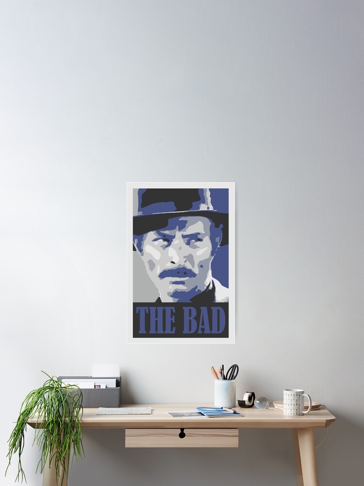 Lee Van Cleef "THE BAD" | Poster