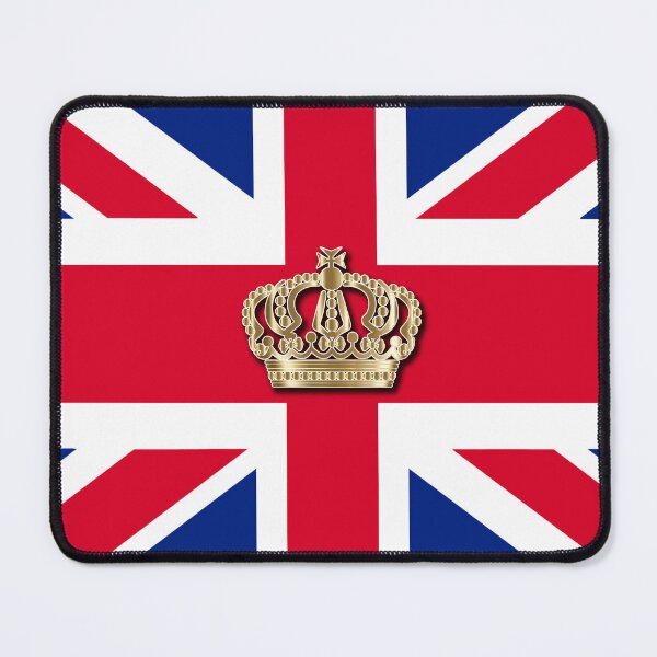 Item preview, British Flag, Union Jack, with Crown to Celebrate the Coronation of King Charles III designed and sold by LindaCooke.