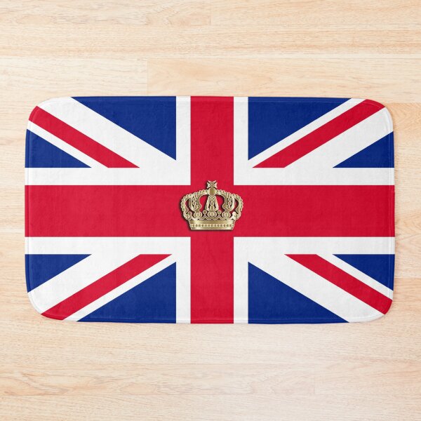 Item preview, British Flag, Union Jack, with Crown to Celebrate the Coronation of King Charles III designed and sold by LindaCooke.