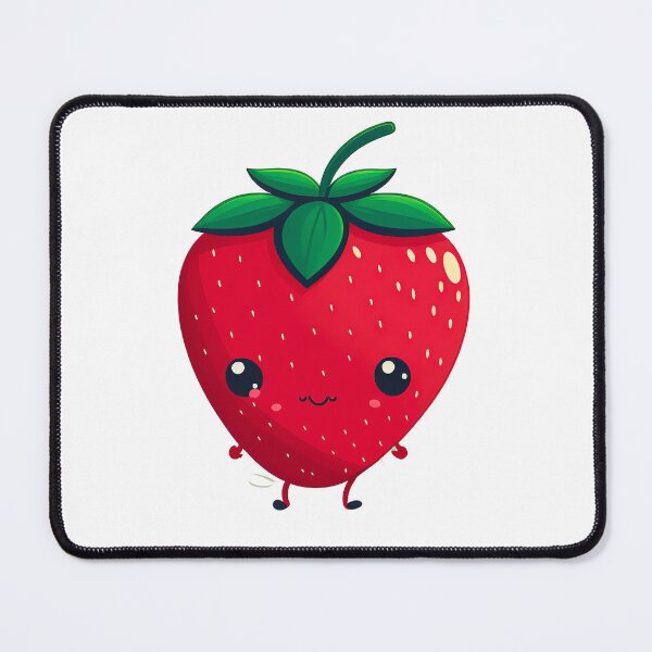 Item preview, Strawberry cute chibi kawaiii designed and sold by ChibiInstant.