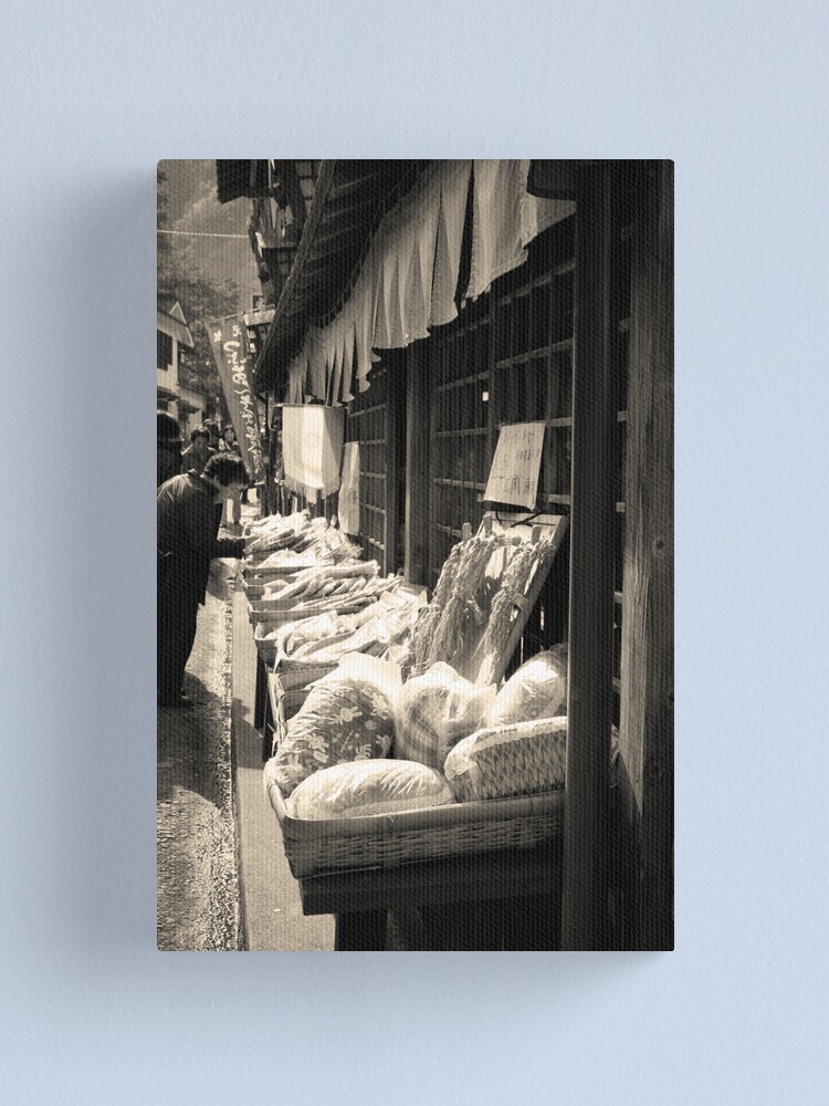 Alternate view of Yabakei Street Market Canvas Print