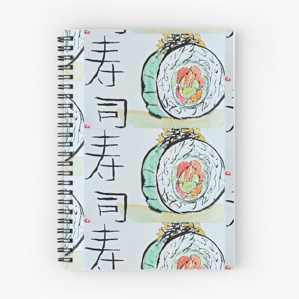 Item preview, Etegami Picture Letter Sushi designed and sold by EtegamiJourney.