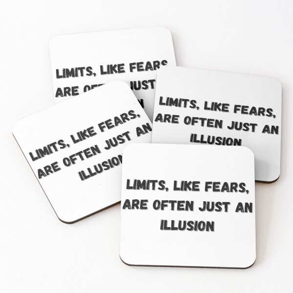 Item preview, Limits, like fears are often just an illusion - Michael Jordan designed and sold by thathoopworld.