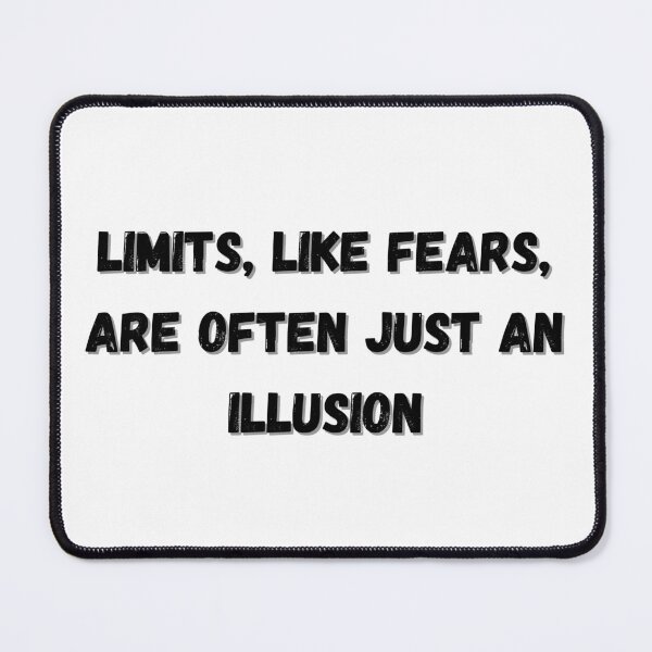 Item preview, Limits, like fears are often just an illusion - Michael Jordan designed and sold by thathoopworld.