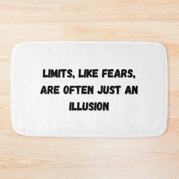 Item preview, Limits, like fears are often just an illusion - Michael Jordan designed and sold by thathoopworld.