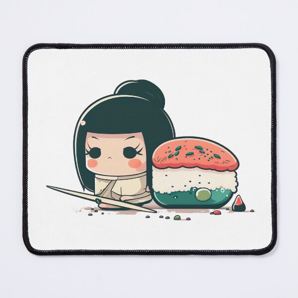 Item preview, Sushi cute chibi kawaii designed and sold by ChibiInstant.