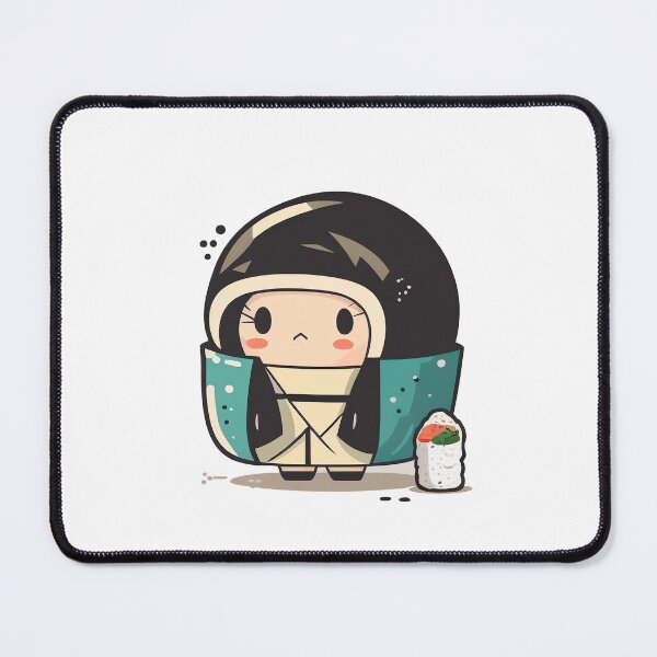 Item preview, Sushi cute chibi kawaii designed and sold by ChibiInstant.
