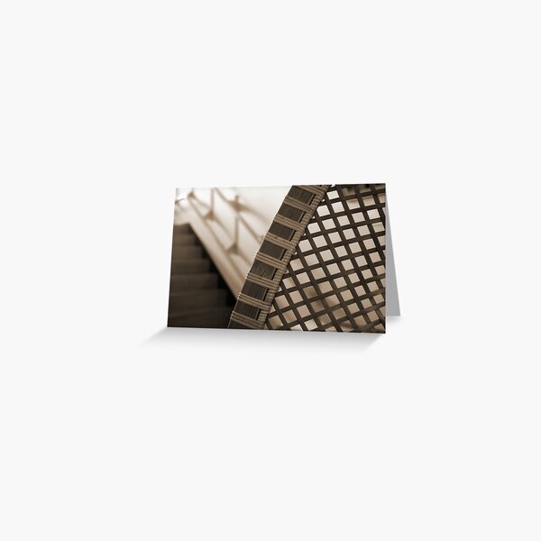 Bamboo Curve Greeting Card