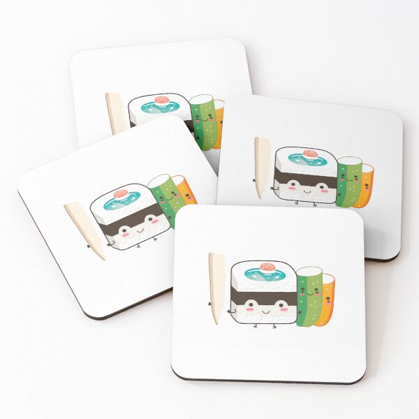 Item preview, Sushi cute chibi kawaii designed and sold by ChibiInstant.
