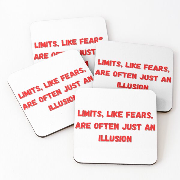 Item preview, Limits, like fears are often just an illusion - Michael Jordan designed and sold by thathoopworld.