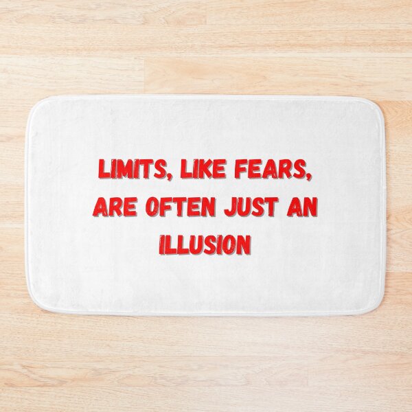 Item preview, Limits, like fears are often just an illusion - Michael Jordan designed and sold by thathoopworld.
