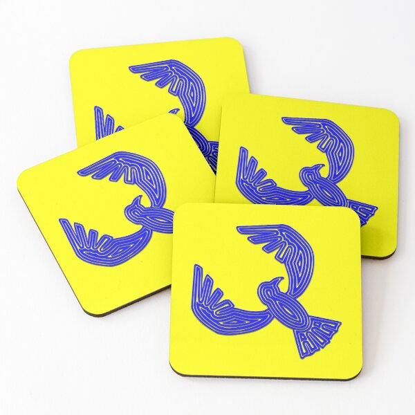 Item preview, Blue and Yellow Crow designed and sold by wrapgraphics.