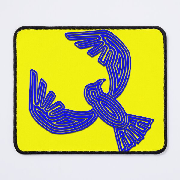 Item preview, Blue and Yellow Crow designed and sold by wrapgraphics.