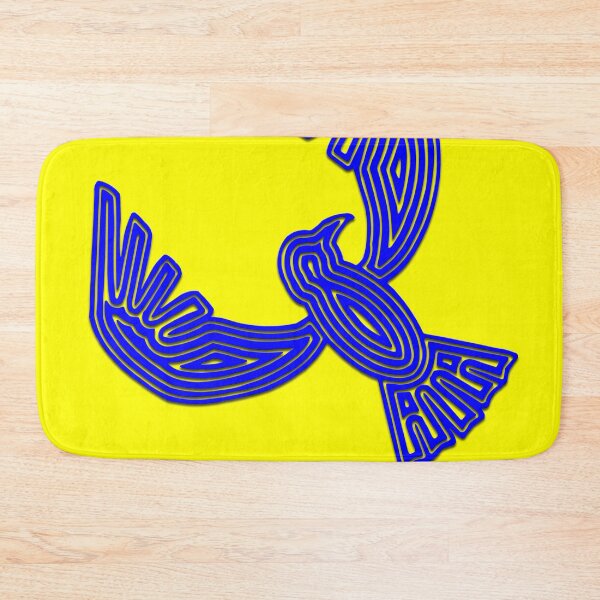 Item preview, Blue and Yellow Crow designed and sold by wrapgraphics.