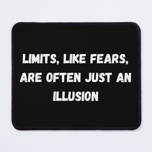 Item preview, Limits, like fears are often just an illusion - Michael Jordan designed and sold by thathoopworld.