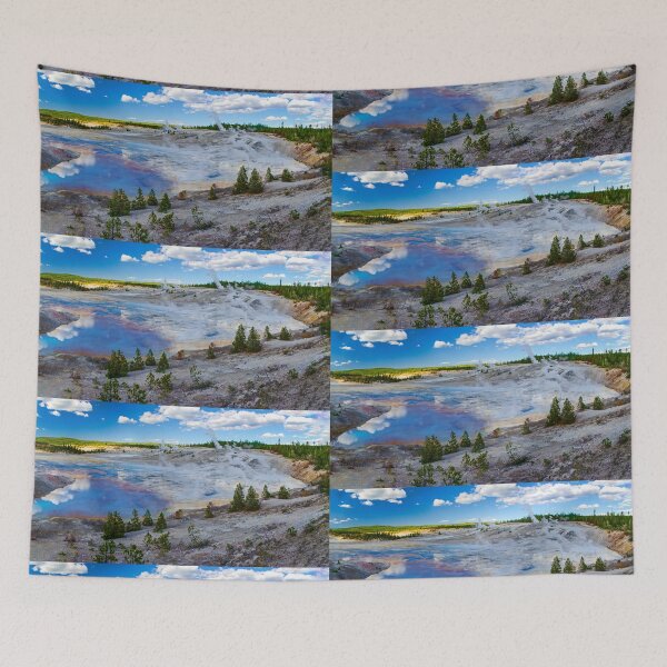 Item preview, Pano of Norris Geyser Basin, Yellowstone NP designed and sold by Brian Shaw.