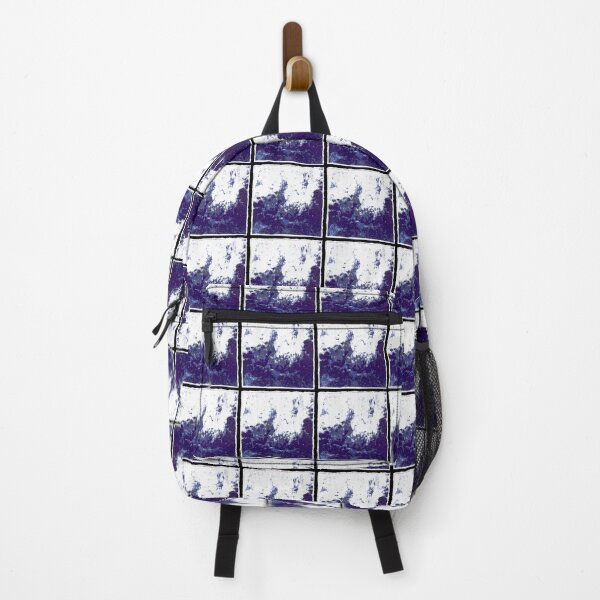 Item preview,  Citywave through Window in Navy with White foam designed and sold by BlackArtichoke.
