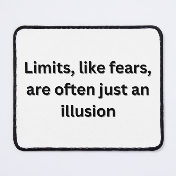 Item preview, Limits, like fears are often just an illusion - Michael Jordan designed and sold by thathoopworld.