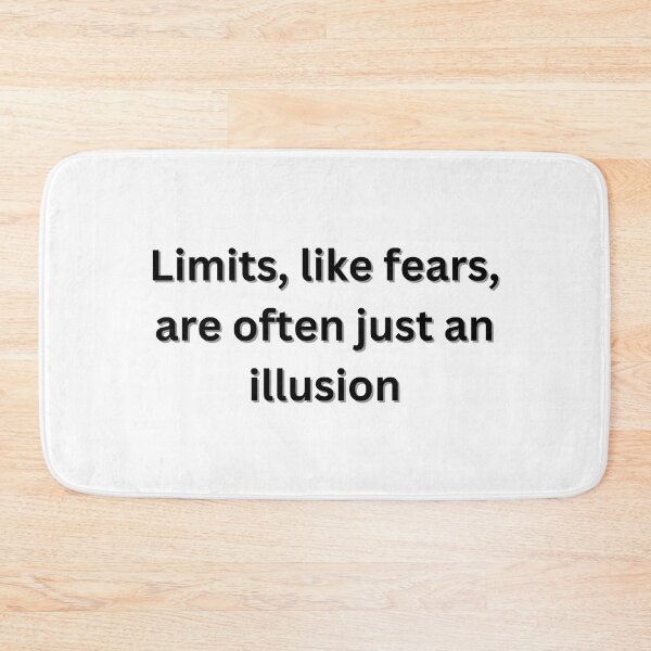Item preview, Limits, like fears are often just an illusion - Michael Jordan designed and sold by thathoopworld.