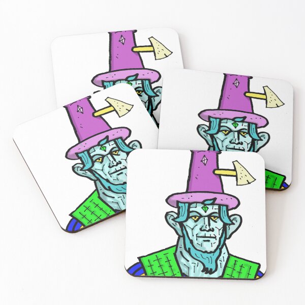 Item preview, Crystalline-form Abe Lincoln with battle-axe hat designed and sold by reformedfruit.