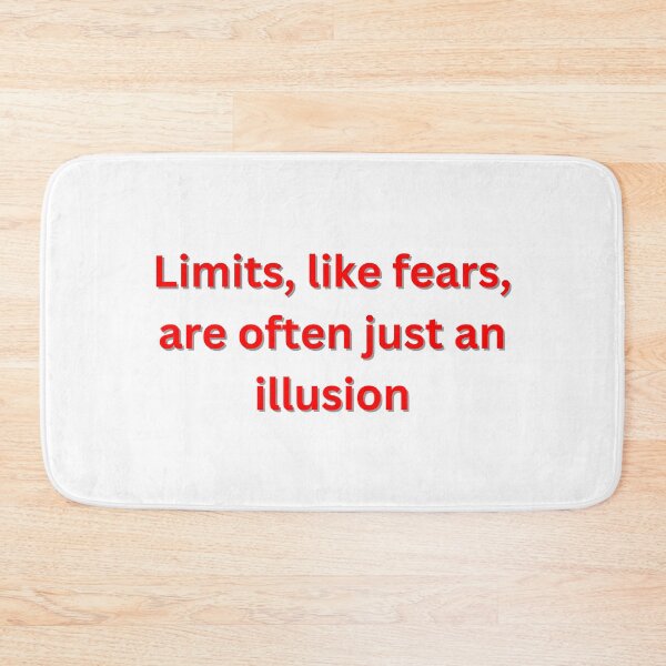 Item preview, Limits, like fears are often just an illusion - Michael Jordan designed and sold by thathoopworld.