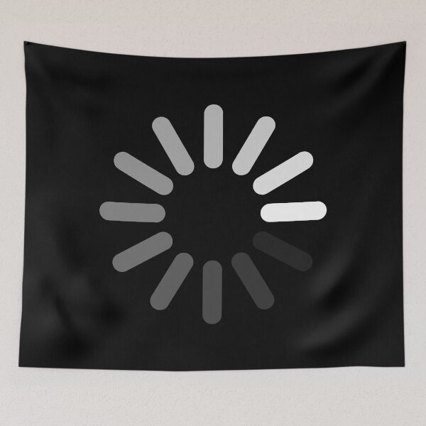 Item preview, Loading Icon (Negative) designed and sold by MrFaulbaum.