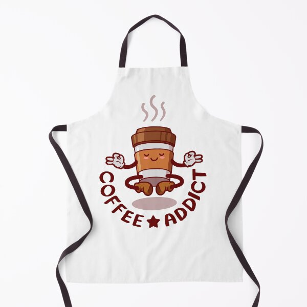 Item preview, Coffee cup cartoon character, Coffee addict. designed and sold by Tony J.