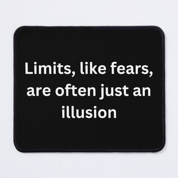Item preview, Limits, like fears are often just an illusion - Michael Jordan designed and sold by thathoopworld.