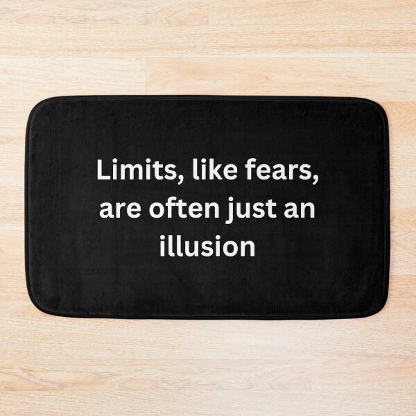 Item preview, Limits, like fears are often just an illusion - Michael Jordan designed and sold by thathoopworld.