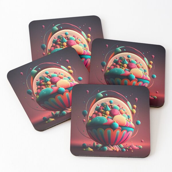 Item preview, Abstract Cup of Candy Colorful Design designed and sold by EnzoZs.