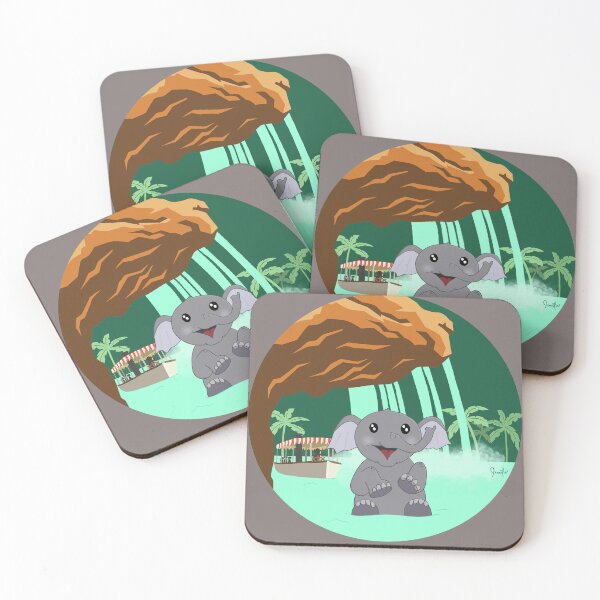 Item preview, Jungle Elephant designed and sold by SillySallyArt.