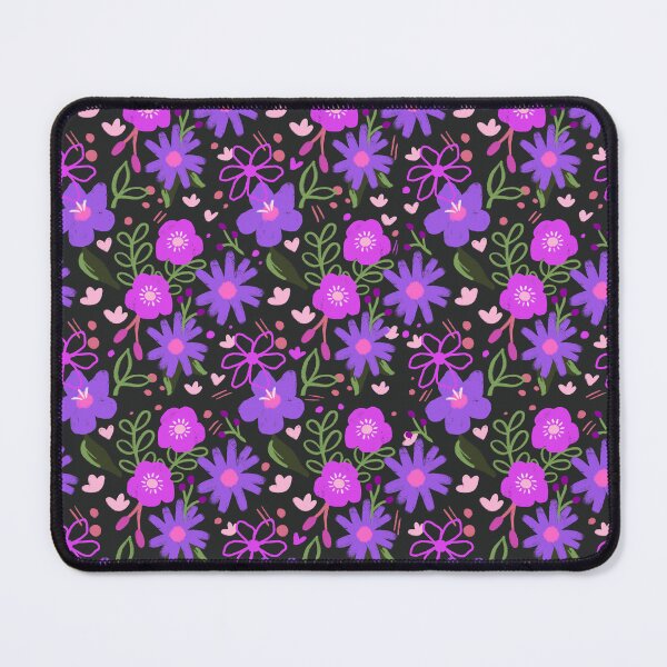 Item preview, Bold Florals - Purple designed and sold by PepperLime.
