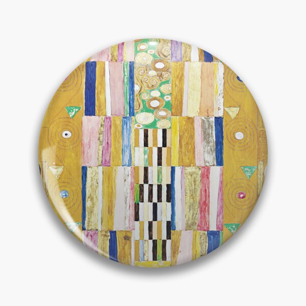 Item preview, Nine Cartoons for the Execution of a Frieze for the Dining Room of Stoclet House in Brussels: Part 9, Knight | Gustav Klimt designed and sold by LaMadeleine.