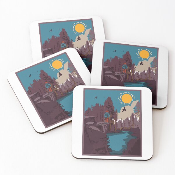 Item preview, Hiking quote outdoor activity mountain lover travel adventure hike  designed and sold by HomeCoquette.