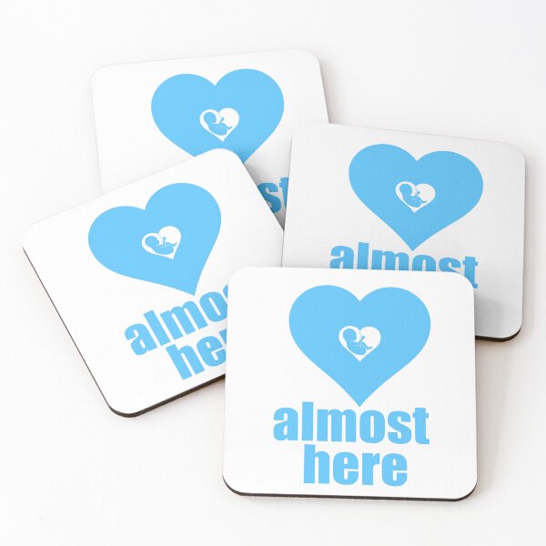 Item preview, Almost Here Embryo and Blue Heart Location Marker designed and sold by The Tinker Man's Daughter.