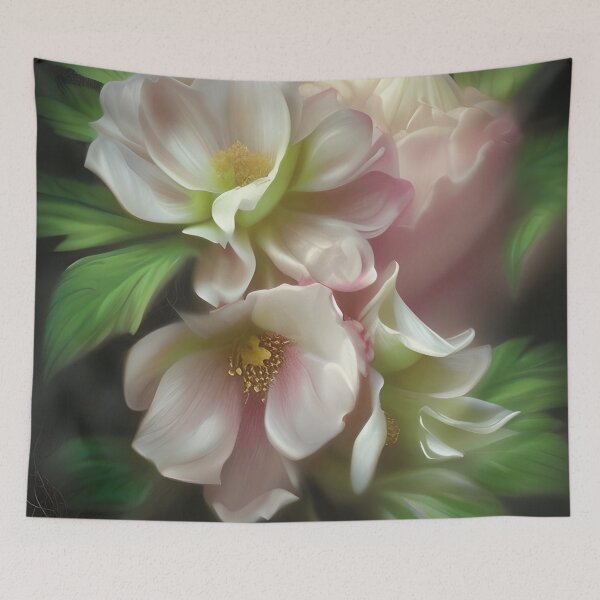 Item preview, Soft white and pink roses designed and sold by ibelieveimages.