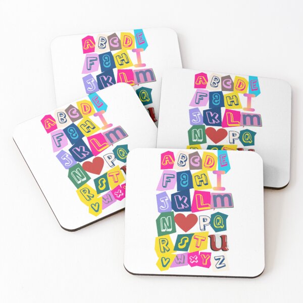 Item preview,  alphabet abc i love you designed and sold by yayasmiles.