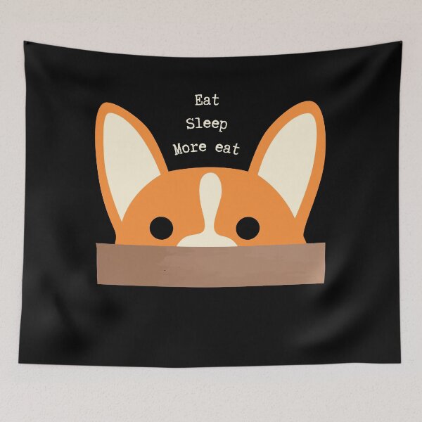 Item preview, Corgi - Eat. Sleep. More eat. designed and sold by DigitalBrett.