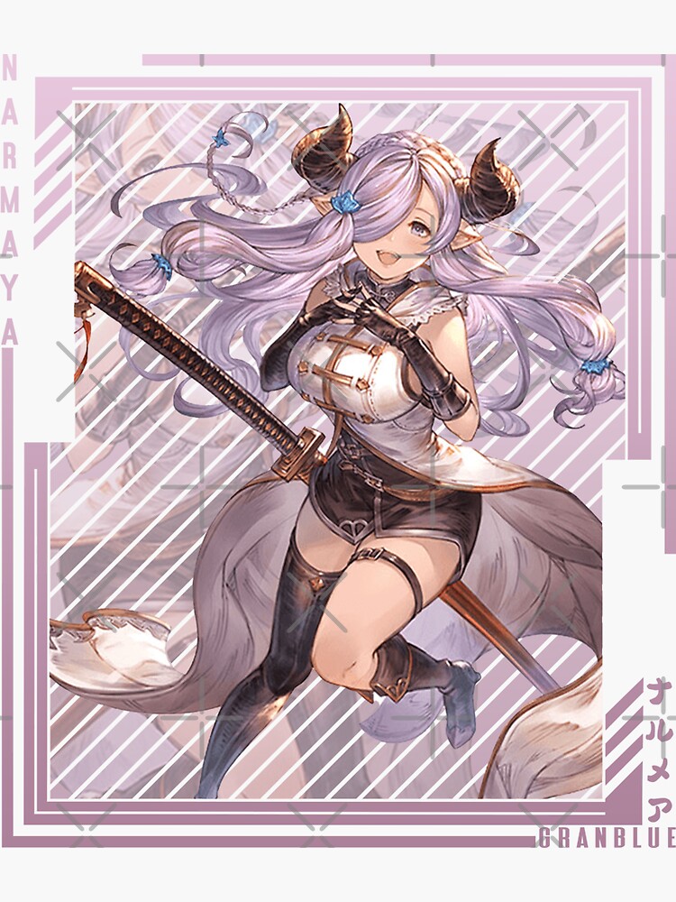 Narmaya, Granblue Fantasy The Animation Sticker for Sale by B-love