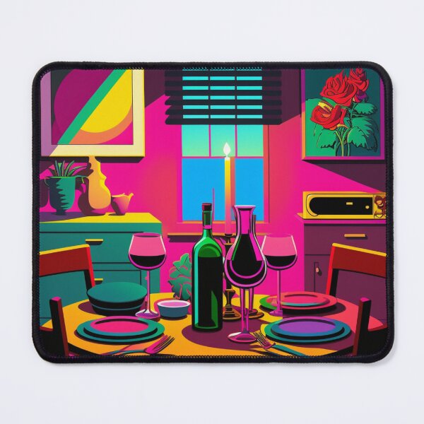 Item preview, Feeling 80's Pop Art Design Wine Dinner Wine Bottle  designed and sold by Alper Billik.