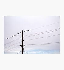 Birdies Photographic Print