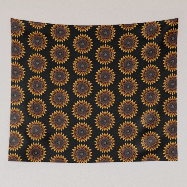 Item preview, Golden Mandala Sunflower designed and sold by ardhigeek.