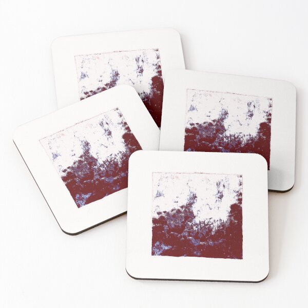 Item preview,  Citywave through Window in Maroon with White foam designed and sold by BlackArtichoke.
