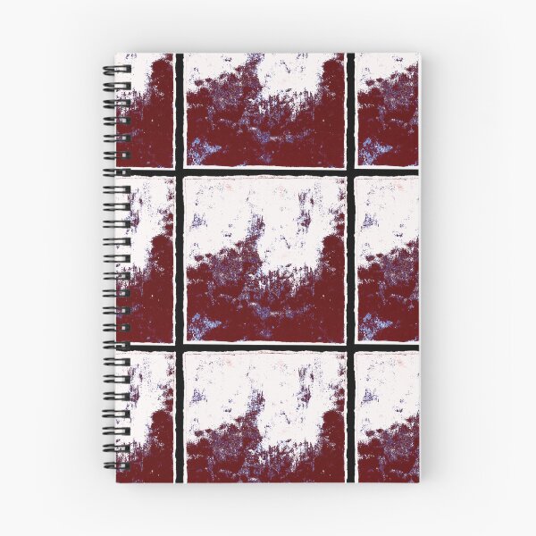 Item preview,  Citywave through Window in Maroon with White foam designed and sold by BlackArtichoke.
