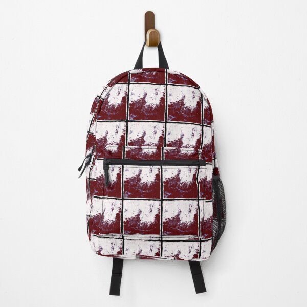 Item preview,  Citywave through Window in Maroon with White foam designed and sold by BlackArtichoke.