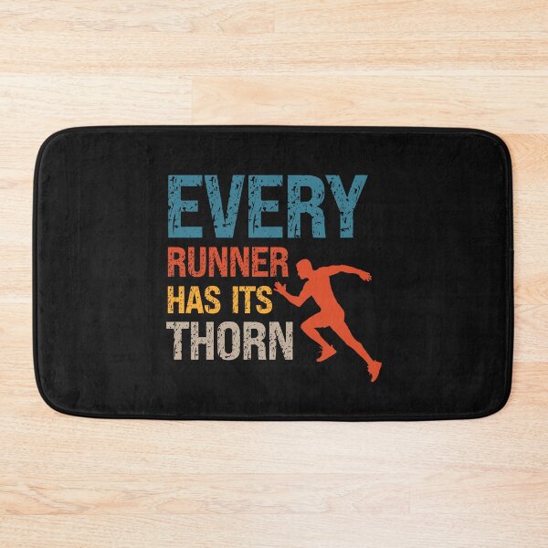 Item preview, Every runner has its thorn Motivational Trail Running quote extreme skyrunner designed and sold by HomeCoquette.
