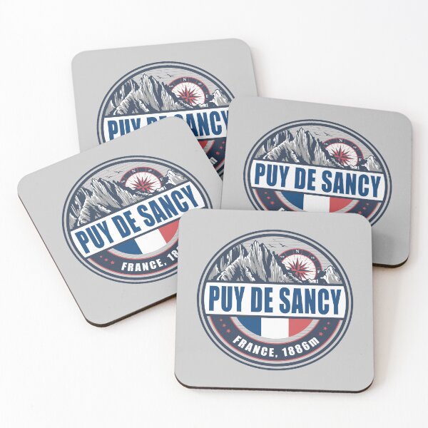 Item preview, Puy de Sancy France Flag Mountain Hiking Design designed and sold by CynthiaGraphics.