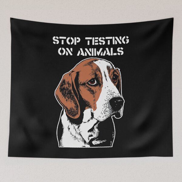 Item preview, Stop Animal Testing - End Vivisection - MBR Beagles designed and sold by ResistNormality.